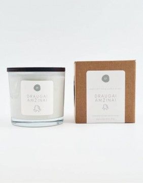 Soy wax candle "Draugai amžinai"