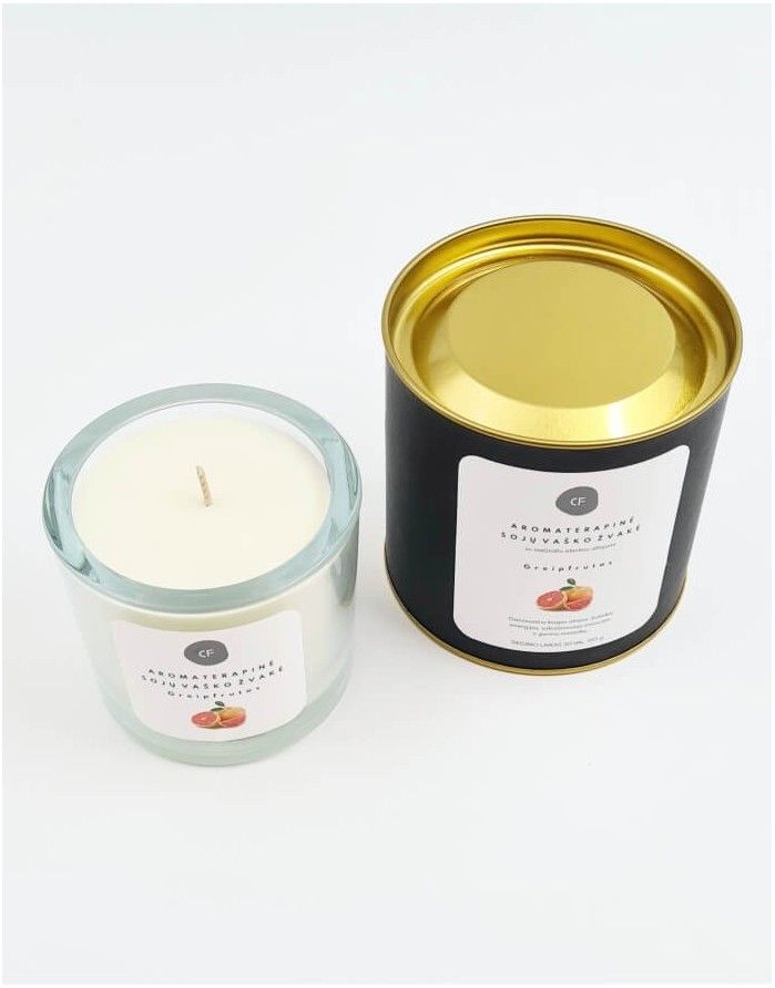 Aromaterapinė žvakė "Greipfrutas"