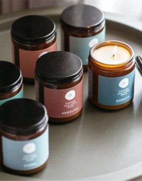 Soy wax candle "Įkvėpimas"