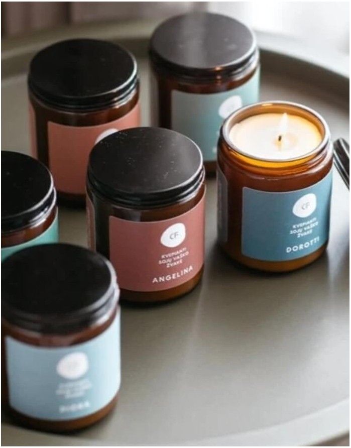 Soy wax candle "Įkvėpimas"