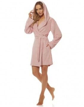 Bathrobe "Pink Roses"