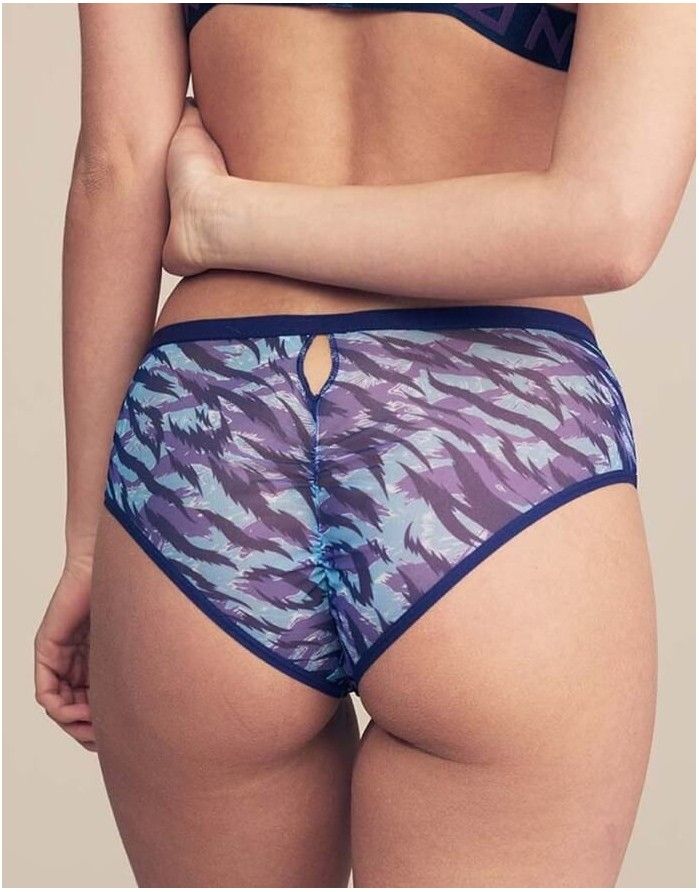 Women's Panties Classic "Mesh Tiger Blue"
