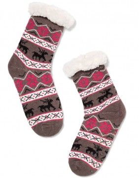 Women's socks "Grey Forest"