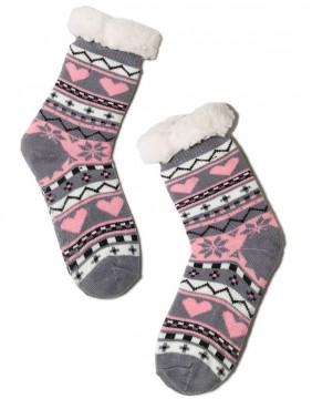Women's socks "Pink Hearts"