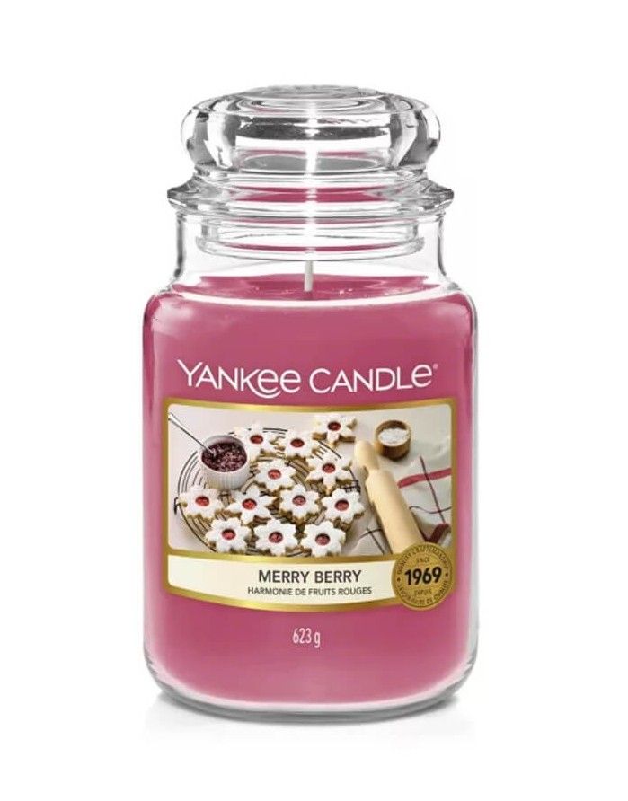 Ароматическая свеча YANKEE CANDLE, Merry Berry, 623 g