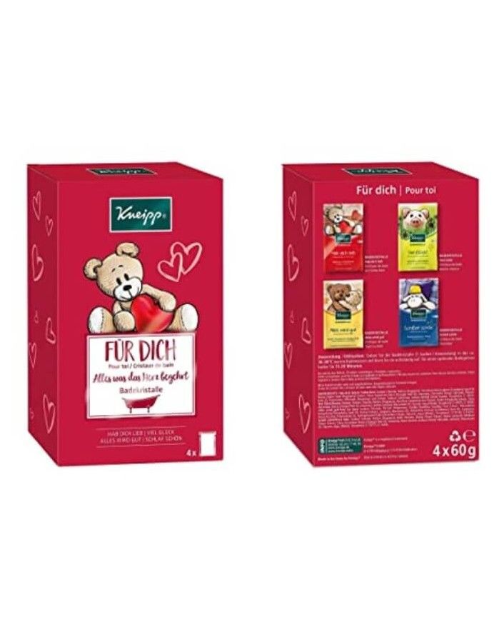 Vannas sāls KNEIPP Kids Bath Salt Kit 4 x 60 g