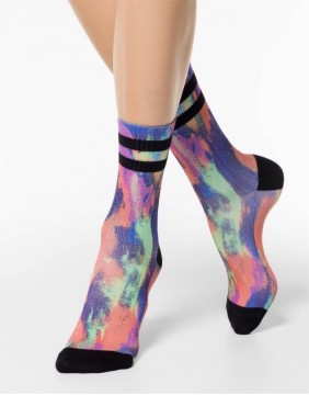 Women's socks "Colored waterfall"