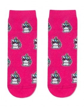 Children's socks "Pink Unicorn"