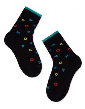 Children's socks "Colourful forms"