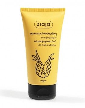Shower gels ZIAJA Pineapple 2in1, 160 ml