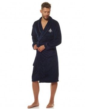 Bathrobe "Blue Marine"