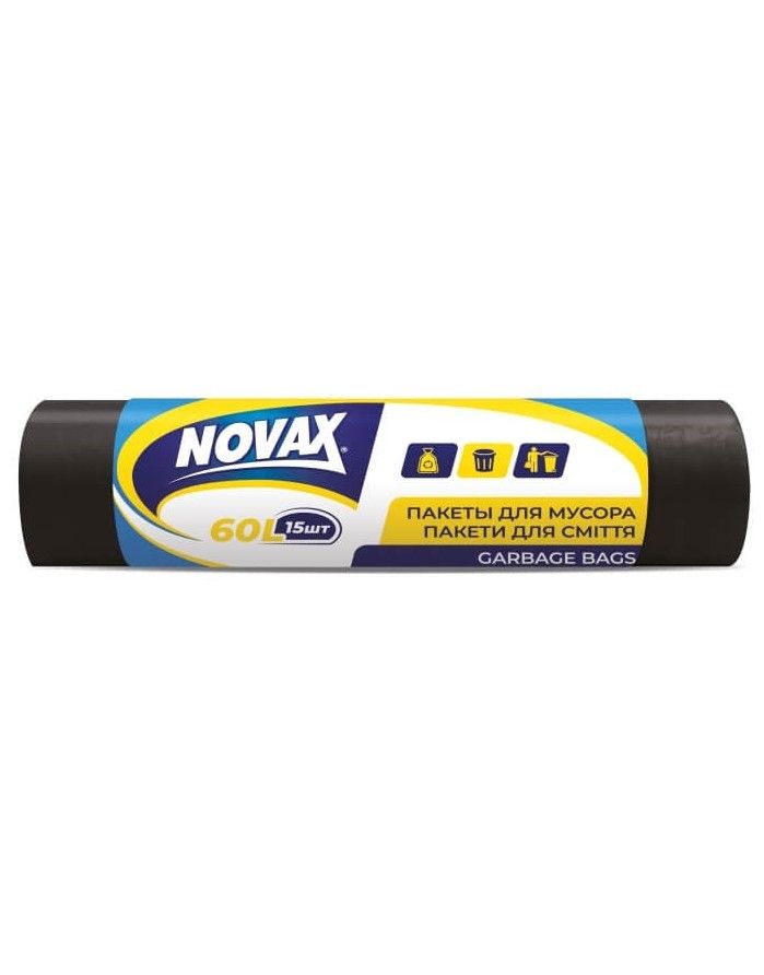 Garbage Bags, NOVAX, 35l x 50psc