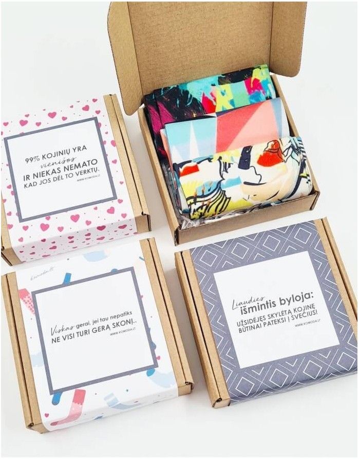 Socks Gift set for HER "Art"