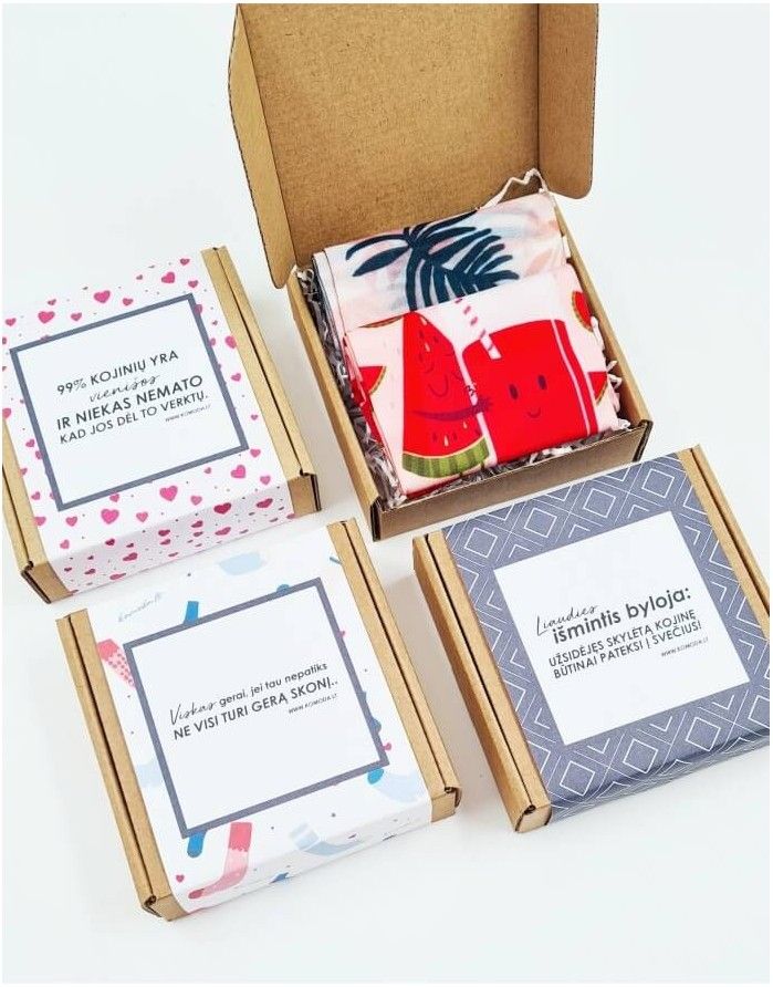 Socks Gift set for HER "Summer Mood"