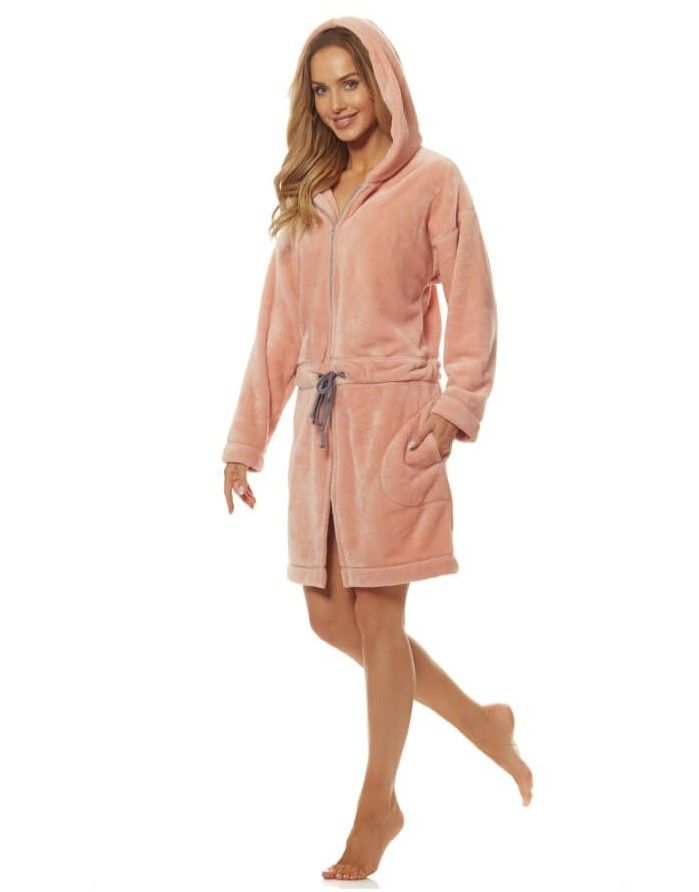 Bathrobe "Patti Peach"