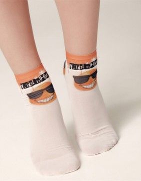 Women's socks "Happy Face"