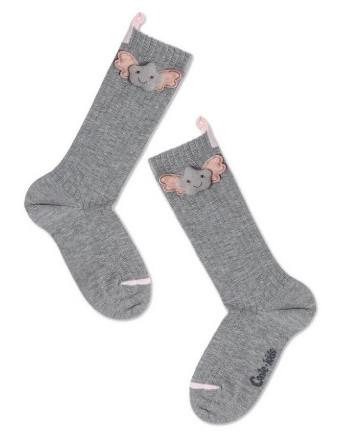 Children's socks "Grey Star"