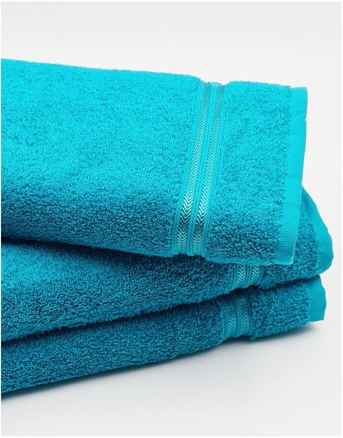 Полотенце из хлопка ''Bright Aquamarine''