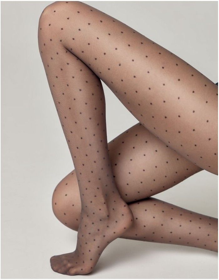 Moteriškos pėdkelnės "Fantasy Dots Fashion Grafit"