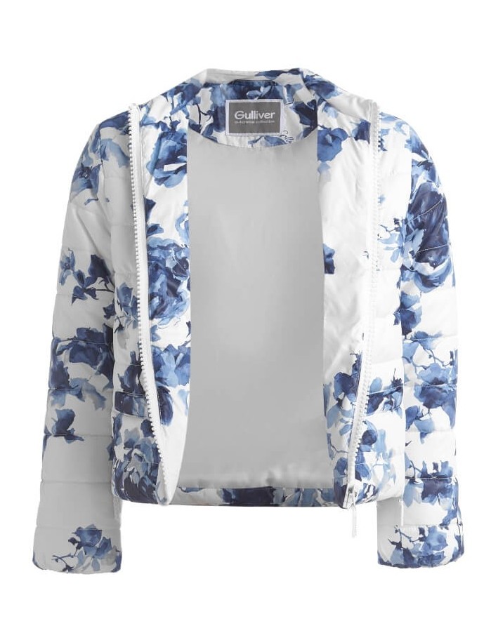 Children's jacket "Blue Flowers"