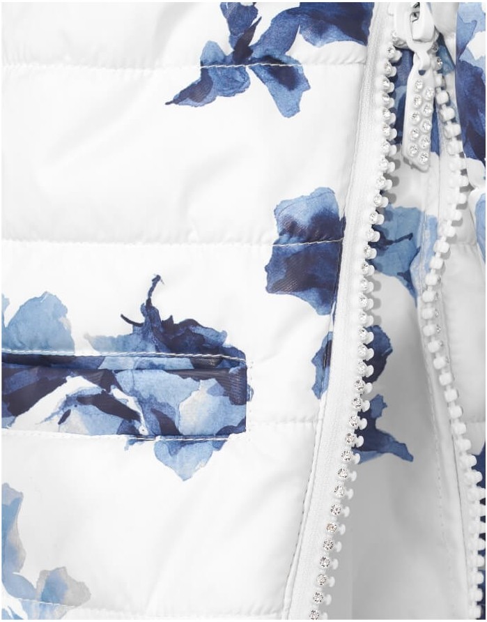 Children's jacket "Blue Flowers"
