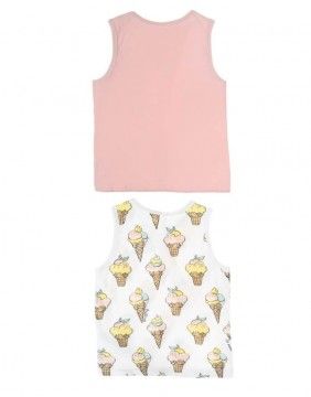 Tank top "Ice Cream", 2 psc