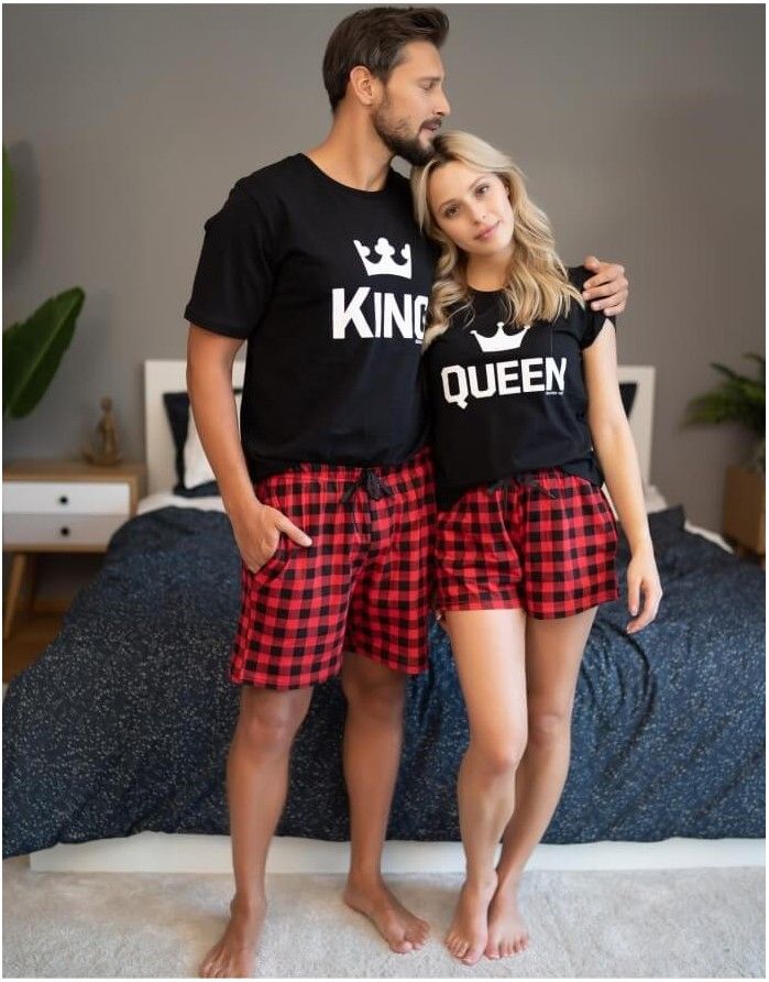 Men's pajamas "King Black"