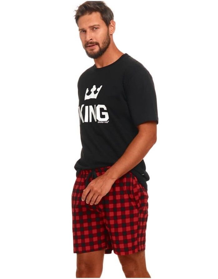 Men's pajamas "King Black"