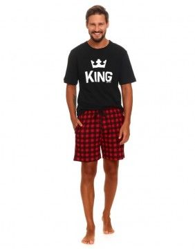Vīriešu pidžamas "King Black"