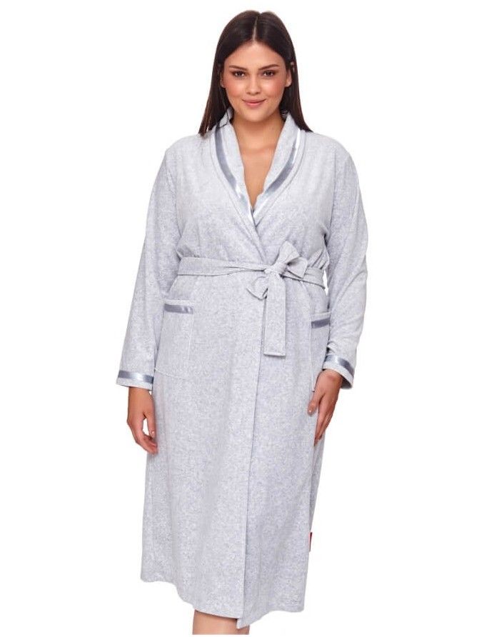 Bathrobe "Noelle Grey"