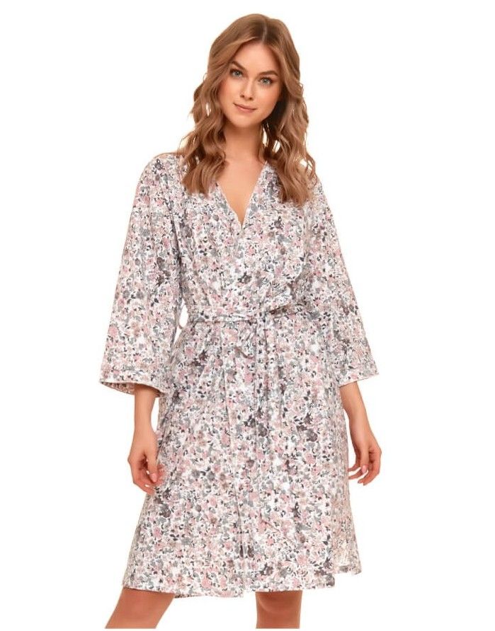 Bathrobe "Rose Flowers"