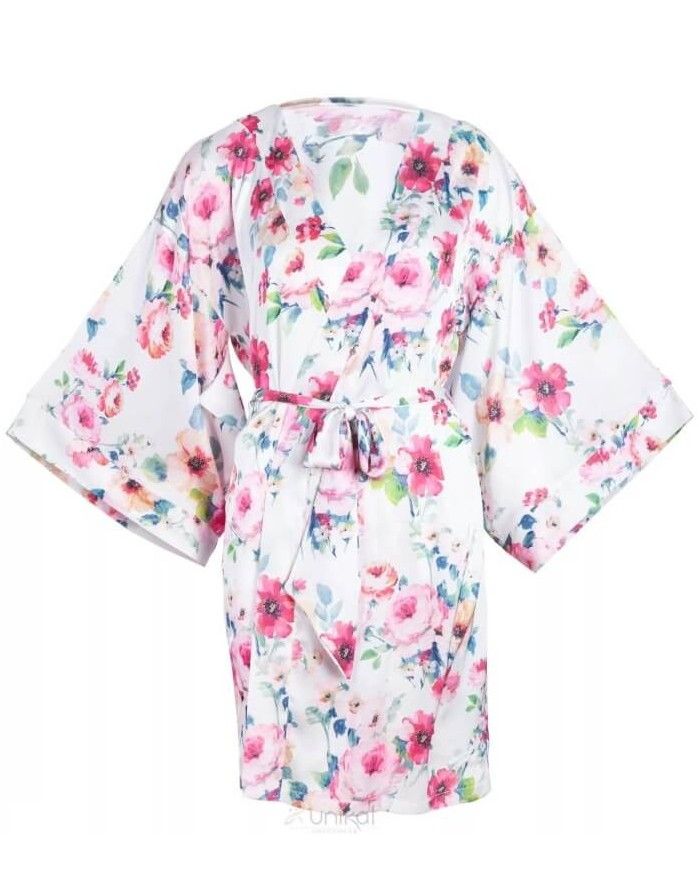 Bathrobe "Rose Flowers"