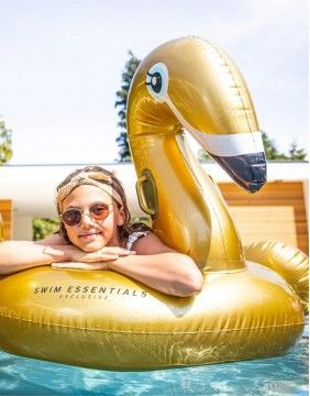Air mattress "Golden Flamingo"