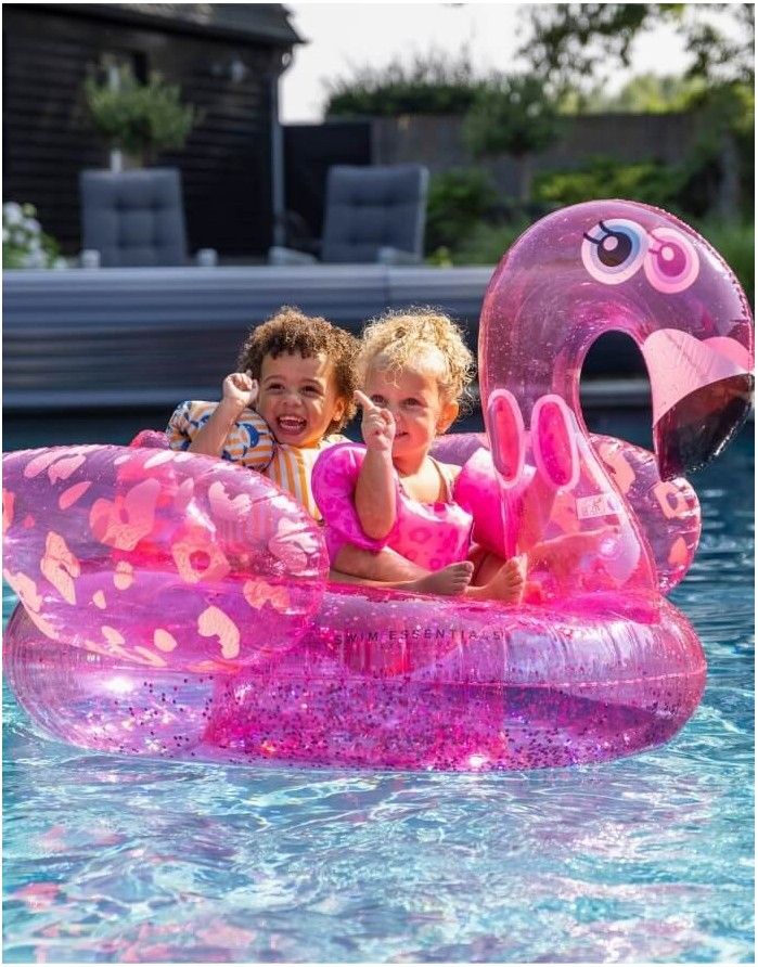 Air mattress "Neon Flamingo"