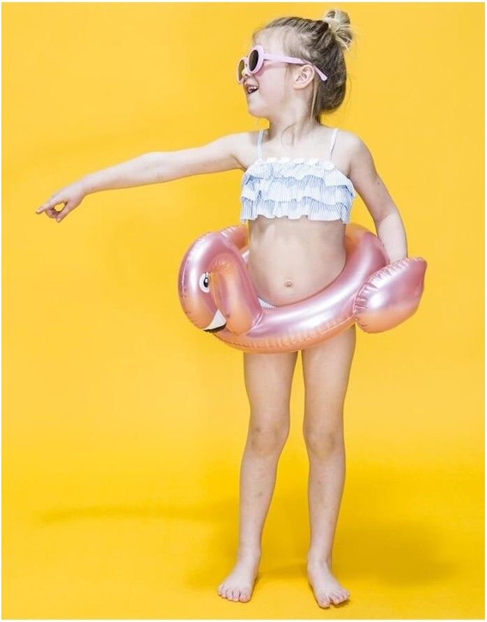 Inflatable wheel "Rose Flamingo"