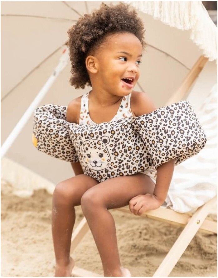 Swimming Vest "Braun Leopard"