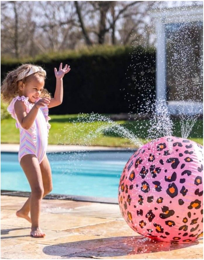 Inflatable ball "Sprinkler Leopard"