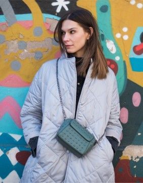Handbag "Bottle Green"