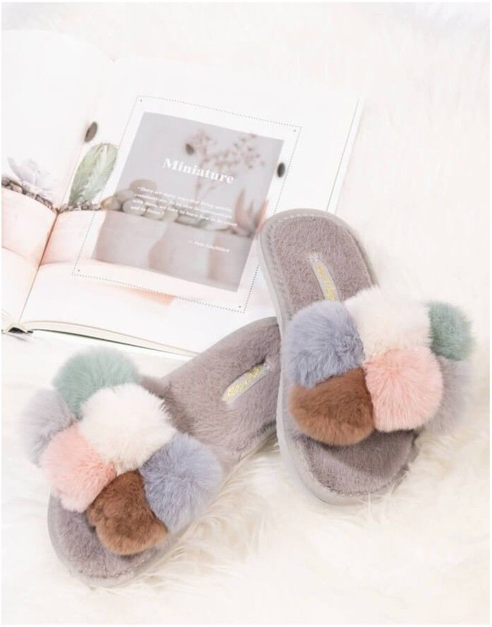 Slippers "Very Pink Chunky Love"