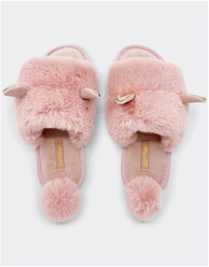 Тапки "Fluffy Bunny Bloom"