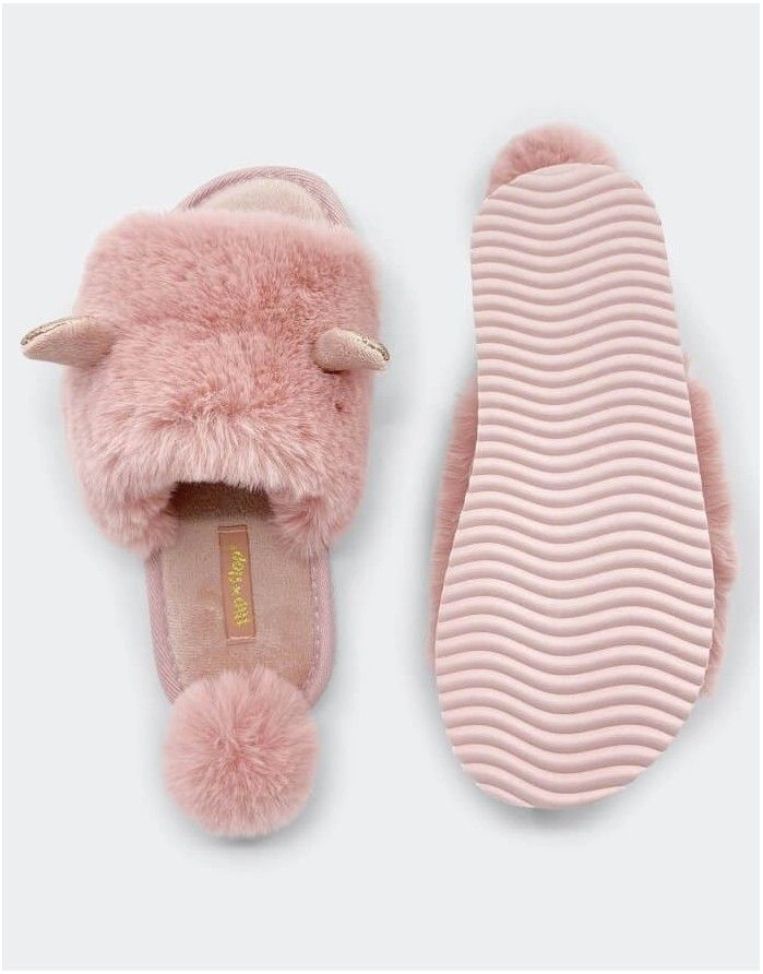 Тапки "Fluffy Bunny Bloom"