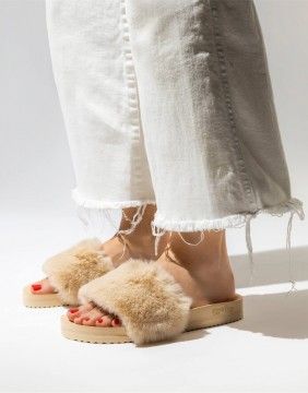 Slippers "Soft&Smooth Cream"