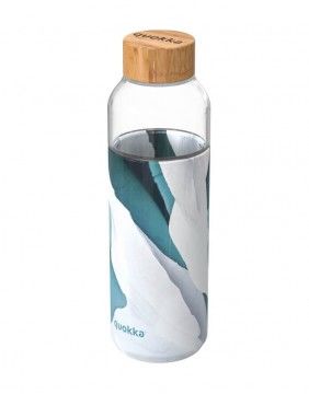 Стеклянная бутылка для напитков "Flow Lilac", 660 ml