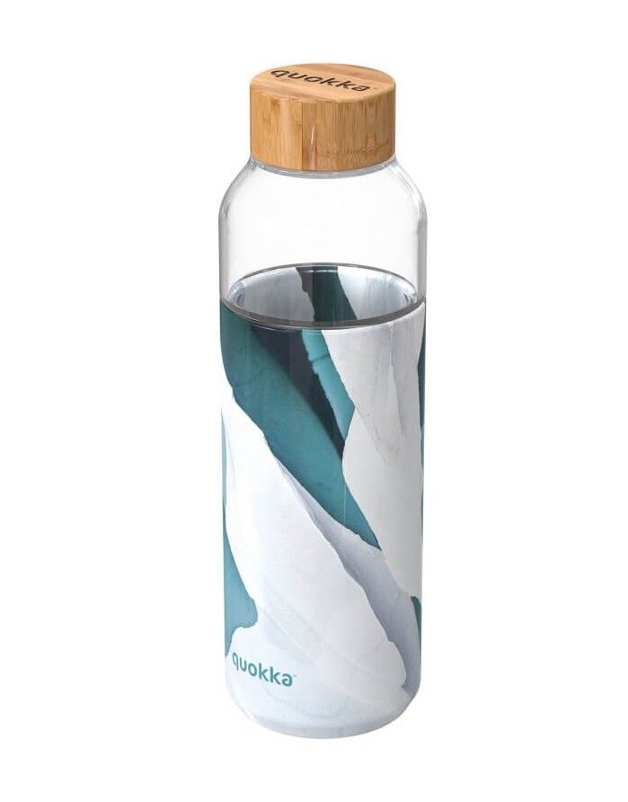 Glass Drink bottle "Flow Lilac", 660 ml
