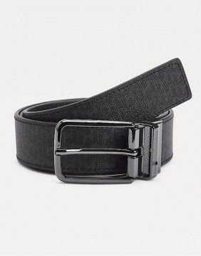 Мужской ремень CALVIN KLEIN Plaque Leather Black