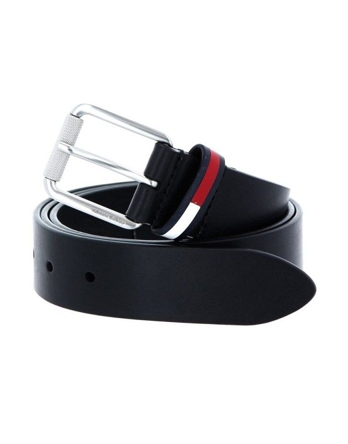 Мужской ремень CALVIN KLEIN Plaque Leather Black