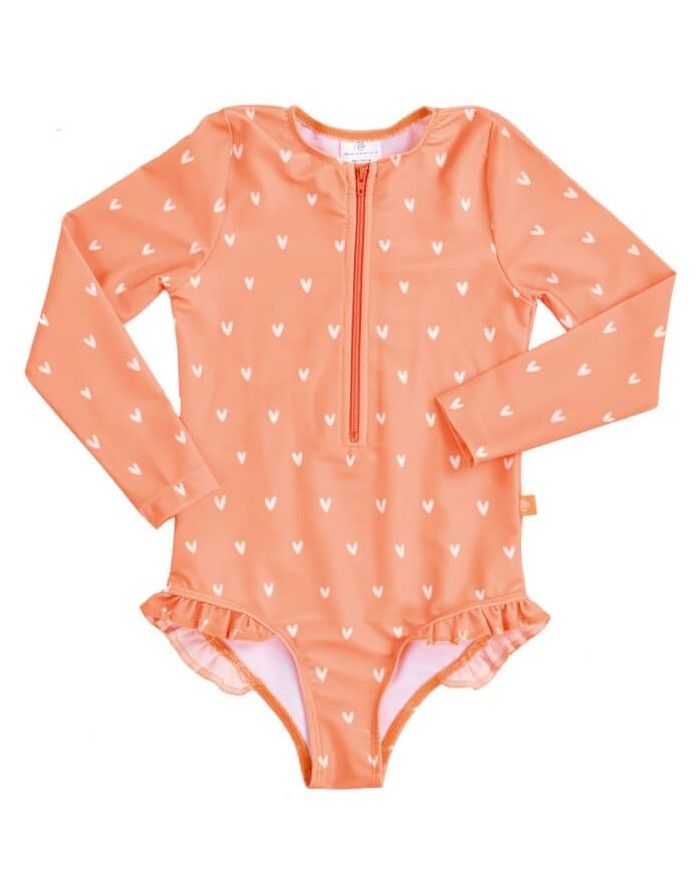 Swimsuit "Rashguard Hurts Orange"