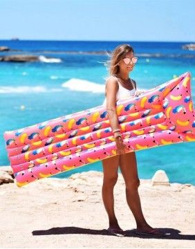 Air mattress "Toucan Banana"