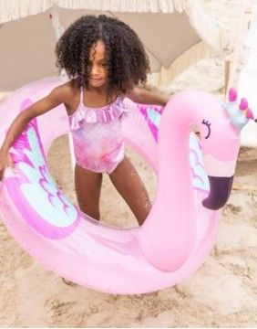 Надувное колесо "Luxe Flamingo"