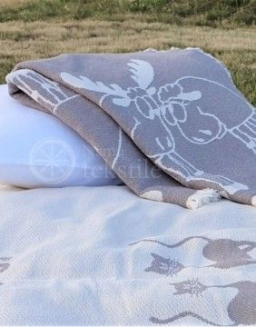Cotton Blanket "Porelė"
